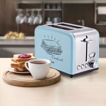 Тостер VLK Palermo 100 голубой (90280)