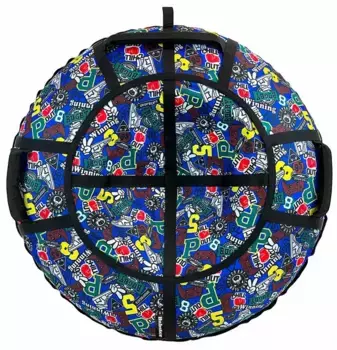 Тюбинг Hubster Люкс Pro S Чилл аут синий 100 см