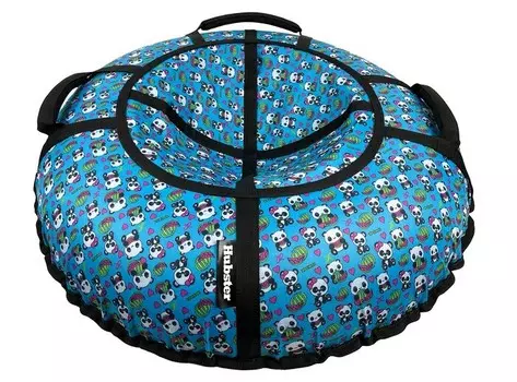 Тюбинг Hubster Люкс Pro S Панда голубая 100см