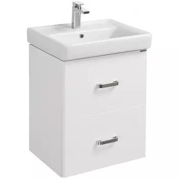 Тумба Акватон Америна 60 Н 1A1692K1AM010 с раковиной (1A169201AM010+1WH302082) (2 коробки)