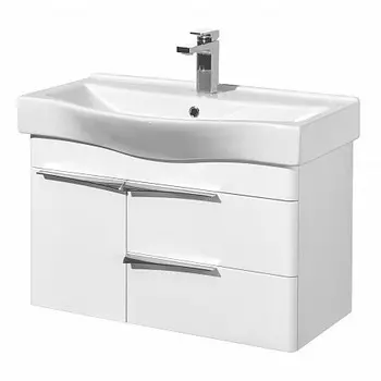 Тумба Акватон Беверли 80 1A2355K0BV010 с раковиной (1A235501BV010+1WH302422) (2 коробки)