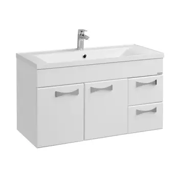 Тумба Акватон Диор 100 1A1677K2DR010 с раковиной (1A167701DR010+1A723031AG010) (2 коробки)