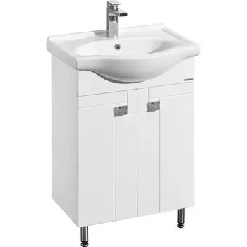 Тумба Акватон Фиджи 60 1A1796K0FG010 с раковиной (1A179601FG010+1WH110268) (2 коробки)