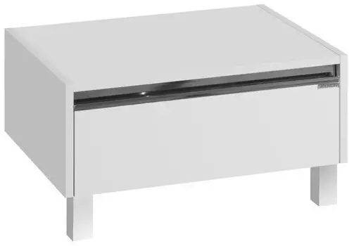 Тумба Акватон Капри 60 белый глянец (1A231003KP010)