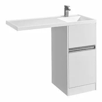 Тумба Акватон Лондри 40 Белая (1A236001LH010)
