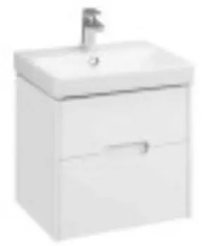 Тумба Акватон Оливия 55 1A2542K0OL010 с раковиной (1A254201OL010+1WH501620) (2 коробки)