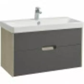 Тумба Акватон Оливия 90 1A2544K0OLUG0 с раковиной (1A254401OLUG0+1WH501629) (2 коробки)