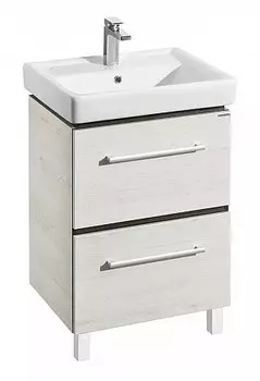 Тумба Акватон Ронда 60 1A2050K1RSC20 с раковиной (1A205001RSC20+1WH302082) (2 коробки)