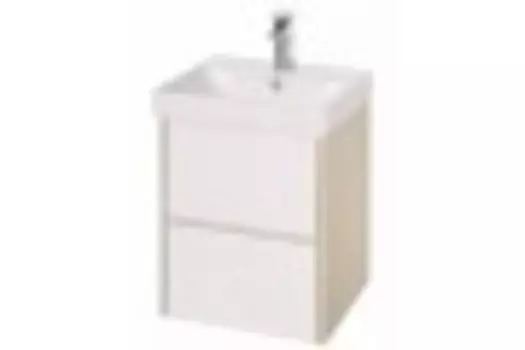 Тумба Акватон Сканди 45 1A2516K0SDB20 с раковиной (1A251601SDB20+1WH501630) (2 коробки)