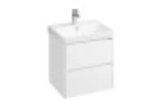 Тумба Акватон Сканди 55 1A2517K0SD010 с раковиной (1A251701SD010+1WH501620) (2 коробки)