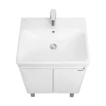 Тумба Акватон Сканди Doors 55 1A2788K0SD010 с раковиной (1A278801SD010+1WH501620) (2 коробки)