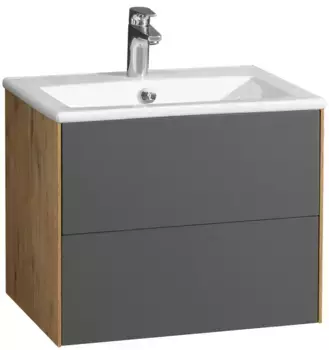 Тумба Акватон Сохо 60 Дуб Веллингтон (1A258001AJA00)