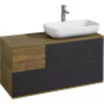 Тумба Акватон Терра 105 1A2469K2TEKA0 с раковиной (1A246901TEKA0+1A73313KLK010) (2 коробки)