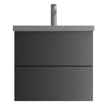 Тумба Am.Pm GEM M90FHX06022BM черный матовый