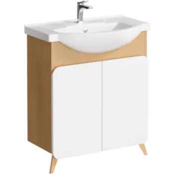 Тумба Aqwella Basic BAS0107DZ дуб золотой