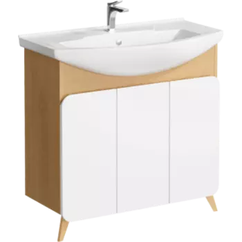 Тумба Aqwella Basic BAS0108DZ дуб золотой