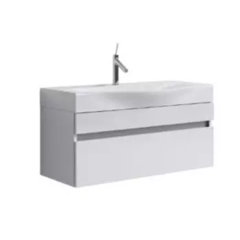 Тумба Aqwella Бергамо Ber.01.10/W белый