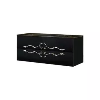 Тумба Aqwella Due amanti DUE0110/BLK черный