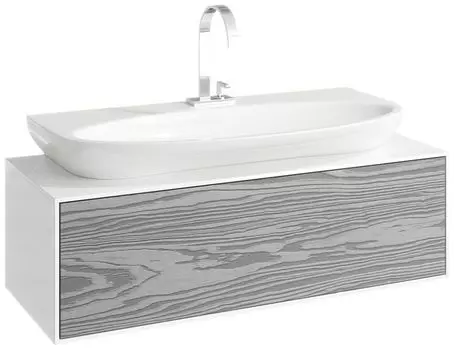 Тумба Aqwella Genesis GEN0110MG миллениум серый