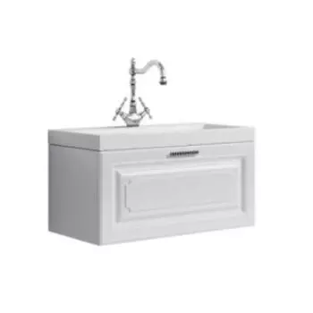 Тумба Aqwella Империя Emp.01.08/W белый