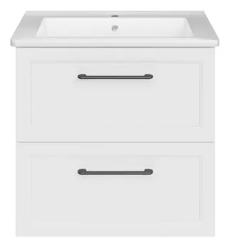 Тумба ASB-Mebel Белмонти 65 Софт белый (д/раковины Оскар 65) (11851)