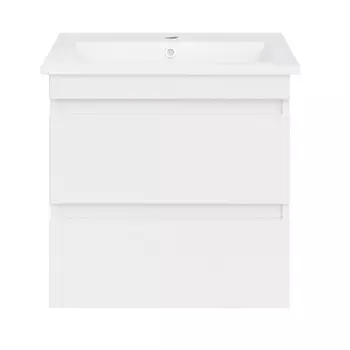 Тумба ASB-Mebel Лира 60 Ясень белый (д/раковины Элина 60) (10675)