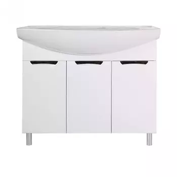 Тумба ASB-Mebel Мессина 100/3 (под умывальник Энигма 100) (11434)