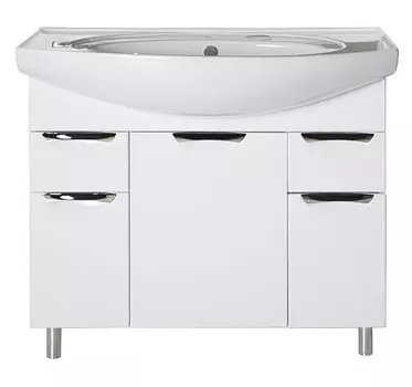 Тумба ASB-Mebel Мессина 100 (д/раковины Энигма 100) (9622)