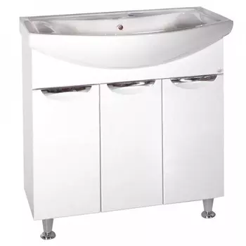 Тумба ASB-Mebel Мессина 80/3 (под умывальник Балтика 80) (11433)