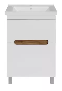 Тумба ASB-Mebel Вита 60 2 ящика (под умывальник Миранда 60) (9908)