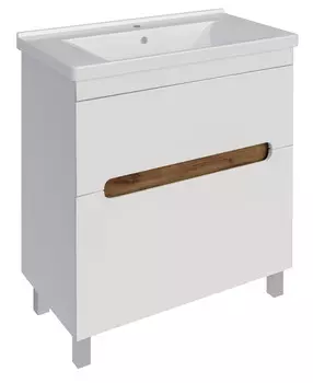 Тумба ASB-Mebel Вита 80 2 ящика (д/раковины Миранда 80) (9907)