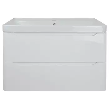 Тумба Azario LOTOS 80/2 подвесная с раковиной Monte 80 (CS00083931)