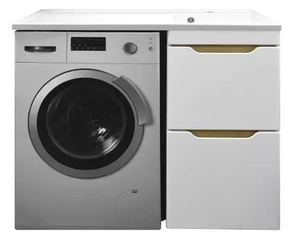 Тумба Azario Magenta 120 правая белая под СМ (56) с раковиной (CS00079141)