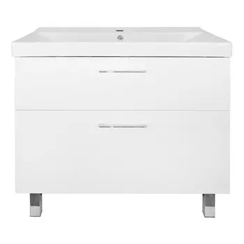 Тумба Azario Ника 80 Н напольная с раковиной Tempo 80 (CS00091370)