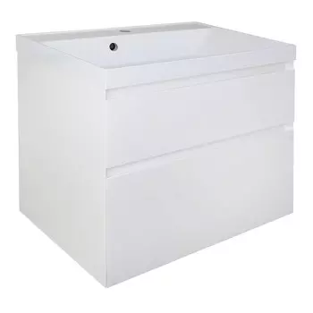 Тумба Azario Velluto 70 подвесная с раковиной Слим 70 (CS00088602)