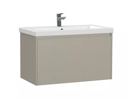 Тумба Cersanit GRANDE 80 бежевый, подвесная (64310)