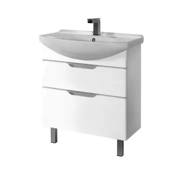 Тумба Dreja.eco Laguna Plus 85 NEW белый