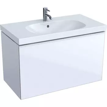 Тумба Geberit 500.612.01.2 под раковину Acanto 890x535x476мм белый