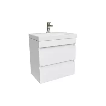 Тумба Iddis Zodiac 60см белая с раковиной (ZOD6CB0i95K)