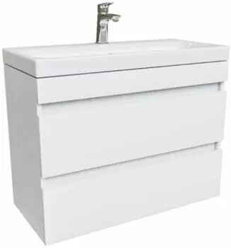 Тумба Iddis Zodiac 80см белая с раковиной (ZOD8CB0i95K)