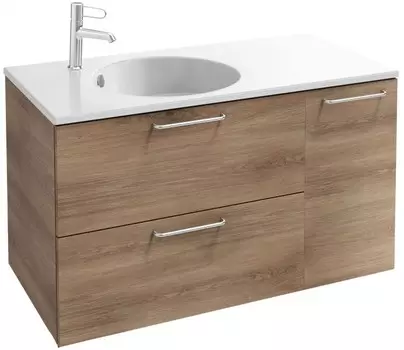 Тумба Jacob Delafon ODEON RIVE GAUCHE 100 подвесная, дуб табак (EB2544-R5-E52)