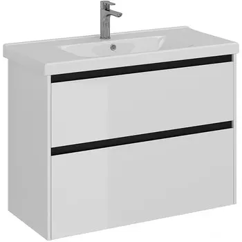 Тумба Lemark COMBI LM03C100T-black