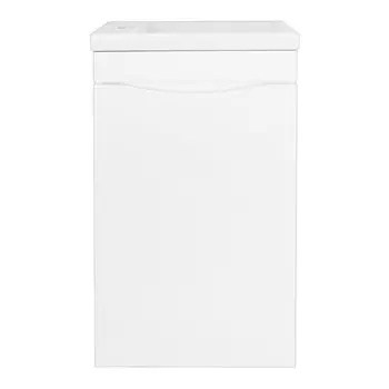 Тумба Loranto Алина-40 подвесная левая с раковиной Миранда 40 (CS00087021)