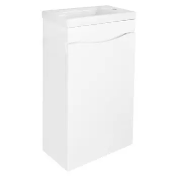 Тумба Loranto Алина-40 подвесная Правая с раковиной Миранда 40 (CS00087022)