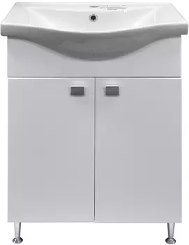 Тумба Loranto София 600х820х460мм с раковиной Basic 60 (2 коробки) (CS00079242)