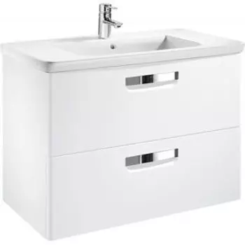 Тумба Roca GAP для раковины GAP 800мм, белый глянец (ZRU9302877)