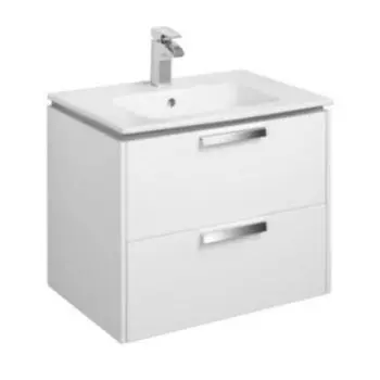 Тумба Roca LAGO для раковины VICTORIA 600мм, белый глянец (857295806)