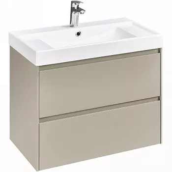 Тумба Roca Ona 800 бежево-серый матовый, 2 ящика (A857630510)