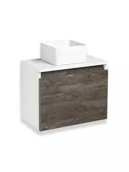 Тумба Runo Бари 50 железный камень (00-00001377)