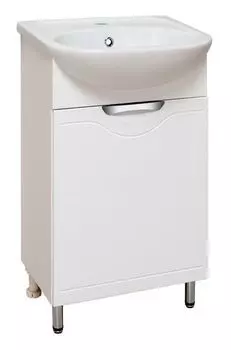 Тумба Runo ФОРТУНА 50 (д/раковины УЮТ 50, Киров) белая (Вн Т94 RUNO)